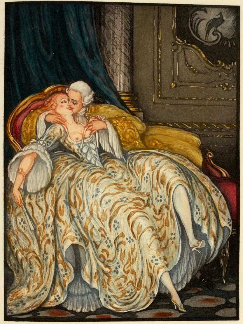 Illustrazione del libro di Casanova - Une aventure d'amour à Venise, 1927 2